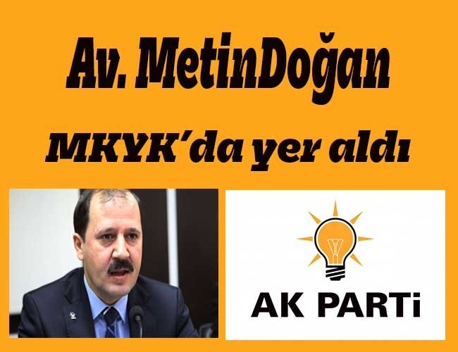 Metin Doğan MKYK listesinde