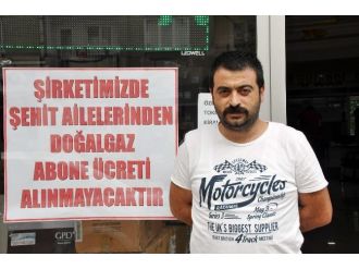 Sivaslı Esnaftan Şehit Ailelerine Anlamlı Destek