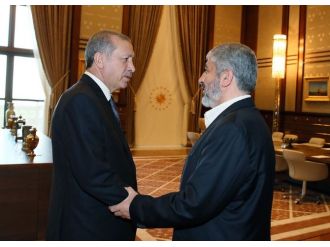 Erdoğan Halid Meşal’le Görüştü