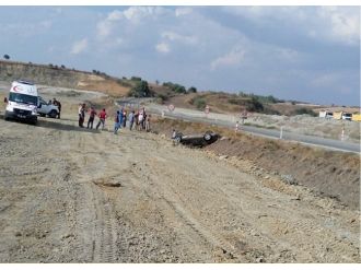 Ters Dönen Otomobilden Sağ Çıktılar