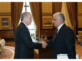 Cumhurbaşkanı Erdoğan, Tüba Başkanı Acar’ı Kabul Etti