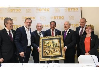 Btso Kılıçdaroğlu’nu Ağırladı