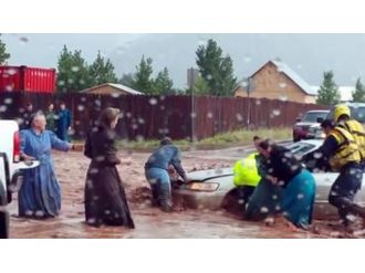 Abd’yi Sel Vurdu: 7 Ölü, 6 Kayıp