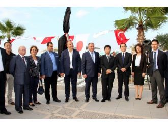 İntihar Eden Japon Mühendis Anısına Yapılan Anıt Törenle Açıldı