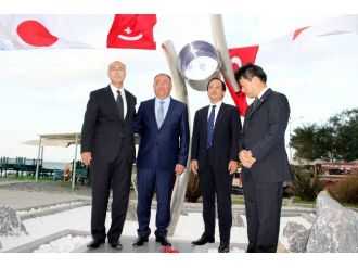 İntihar Eden Japon Mühendis Anısına Yapılan Anıt Törenle Açıldı