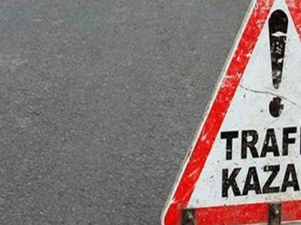 Kurban pazarından dönerken trafik kurbanı oldu!