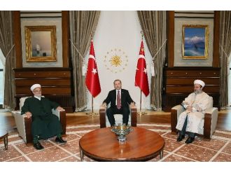 Cumhurbaşkanı, eski Kudüs Baş Müftüsü’nü kabul etti