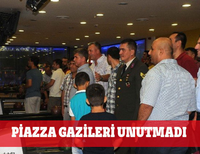 Gaziler Piazza’da Moral Depoladı