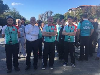 Bakan Müezzinoğlu başhekimlerle pedal çevirdi