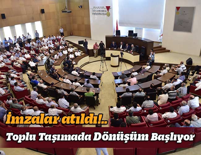 Toplu Taşımada Dönüşüm Başlıyor