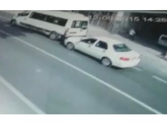 PKK’lı teröristin saldırı anı kamerada