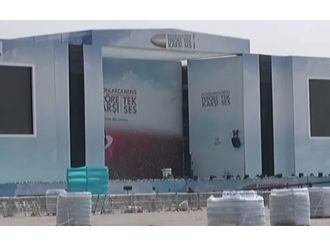 Yenikapı terör karşıtı mitinge hazır