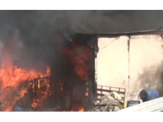 İstanbul’da korkutan yangın !