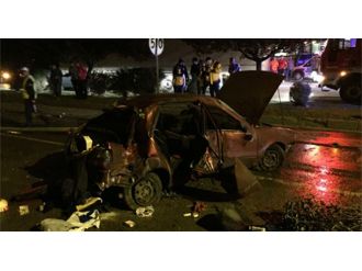 Taklalar atan araçta can pazarı: 2 ölü, 2 yaralı!