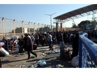 Sınır kapısında gerginlik