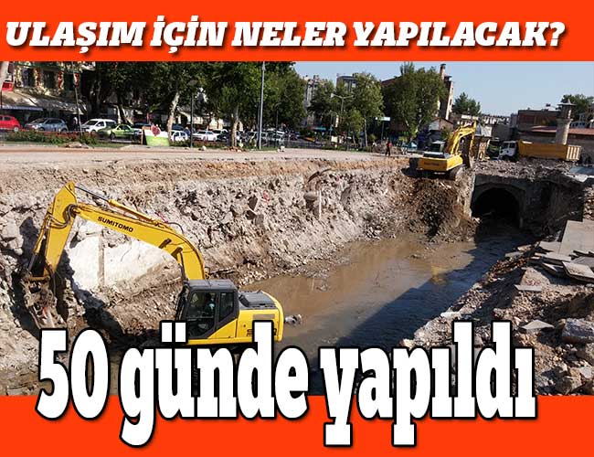 50 günde yapıldı