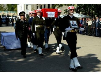 Şehit uzman çavuş memleketine uğurlandı