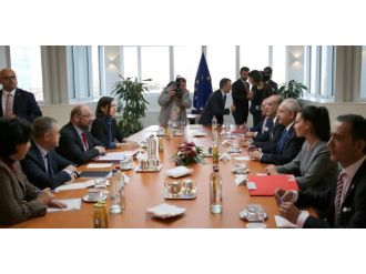 Kılıçdaroğlu Martin Schulz’la görüştü