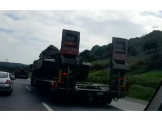 TEM’den askeri sevkıyat