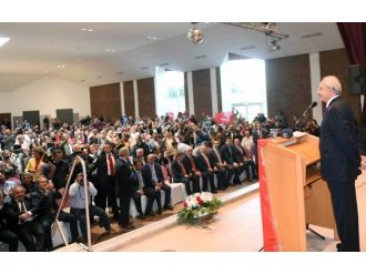 Kılıçdaroğlu Mannheim’da CHP’lilerle buluştu