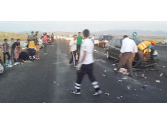 Aksaray’da kaza: 4’ü çocuk 9 yaralı