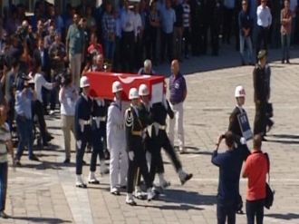 Şehit binbaşı son yolculuğuna uğurlandı