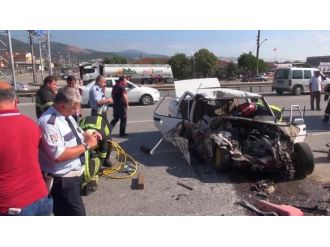 2 kişinin öldüğü kaza kamerada