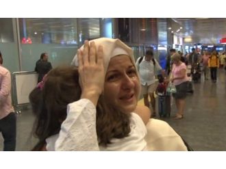 İlk kafile gözyaşlarıyla karşılandı