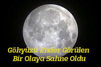 Gökyüzü Ender Görülen Bir Olaya Sahne Oldu