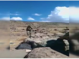 Tren raylarına döşenen patlayıcı imha edildi