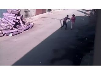 Kapkaç anı böyle görüntülendi