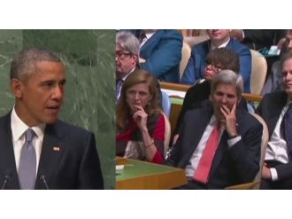 Obama konuştu, Kerry esnedi