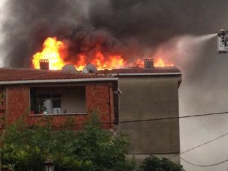 İstanbul’da korkutan yangın