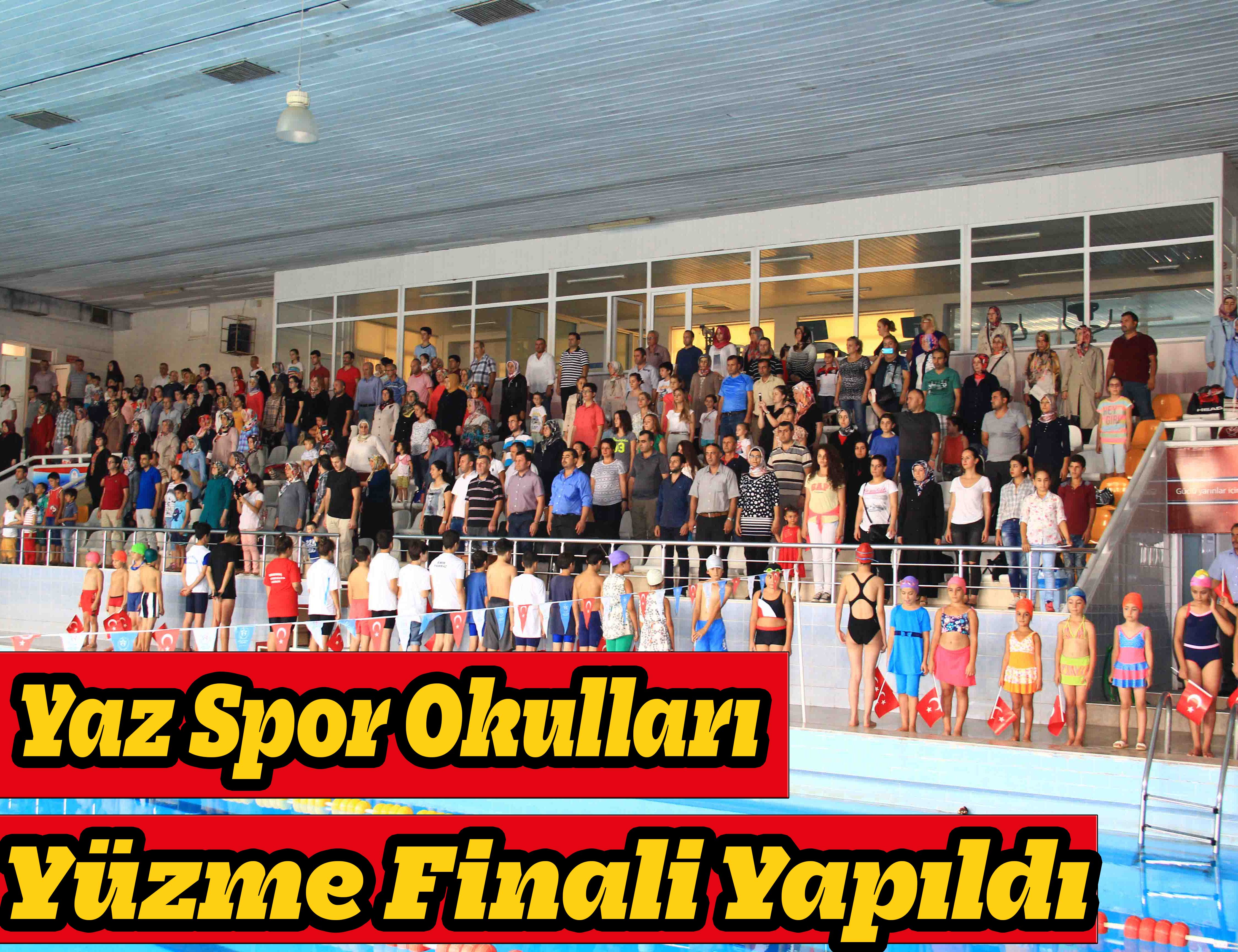 Yaz Spor Okulları Yüzme Finali Yapıldı