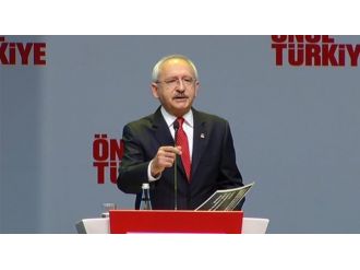 CHP lideri vaatlerini açıkladı