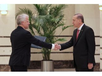 Erdoğan AB temsilcisiyle görüştü