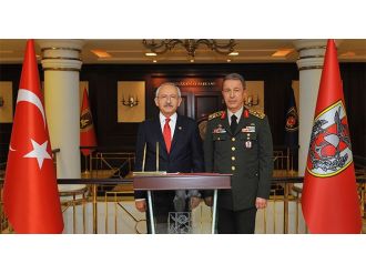 Kılıçdaroğlu, Genelkurmay Başkanı Akar’ı ziyaret etti