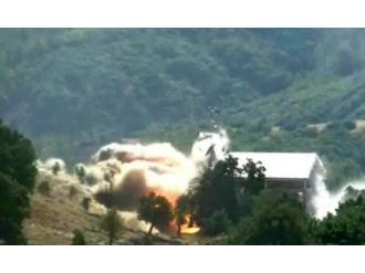 6 teröristin öldürüldüğü operasyon kamerada