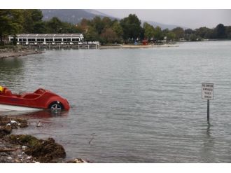 Sapanca Gölü’nde korkutan yükselme
