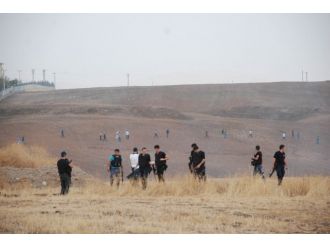 Silvan’a girmek isteyen gruba müdahele