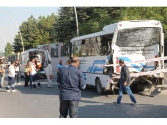 Ankara’da feci kaza: 12 yaralı