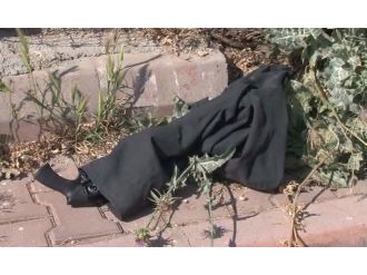 Kaçarken pompalı tüfeği sokağa attılar