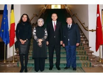 Erdoğan Belçika Federal Parlamentosu’nda