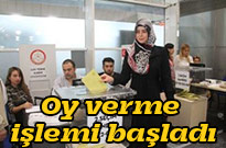 Oy verme işlemi başladı