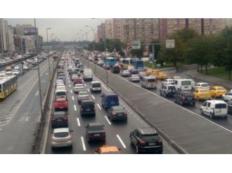 İstanbul’da trafik felç