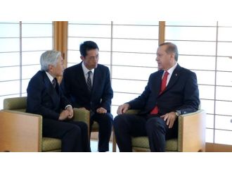 Erdoğan Japon İmparatoru Akihito’yu ziyaret etti