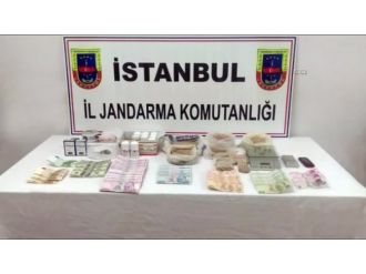 Narkotik operasyonu jandarma kamerasında
