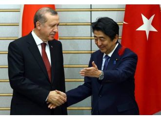 Erdoğan Japon Başbakanla görüştü