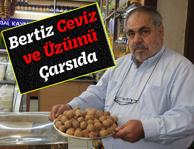 Bertiz Ceviz ve Üzümü Çarsıda