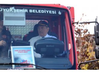 Kadir Topbaş bizzat kullandı